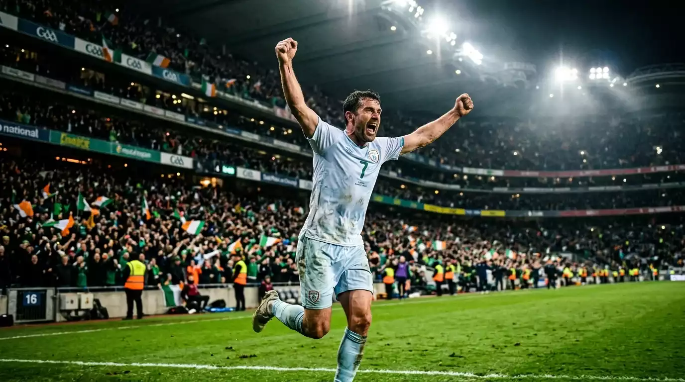 Lionel Messi ag ceiliúradh a chúil staire in aghaidh na hOstaire ag Corn an Domhain 2026