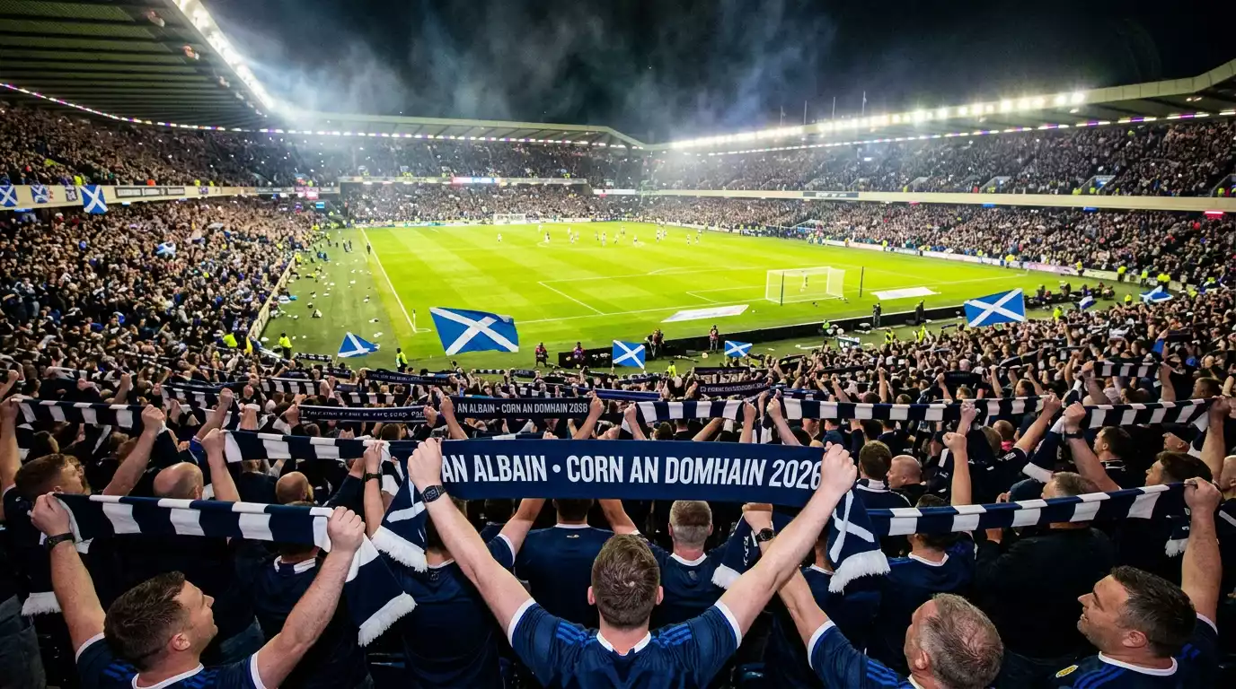 An Albain ag Corn an Domhain 2026 agus an nasc ceilteach le hÉirinn i nGrúpa C