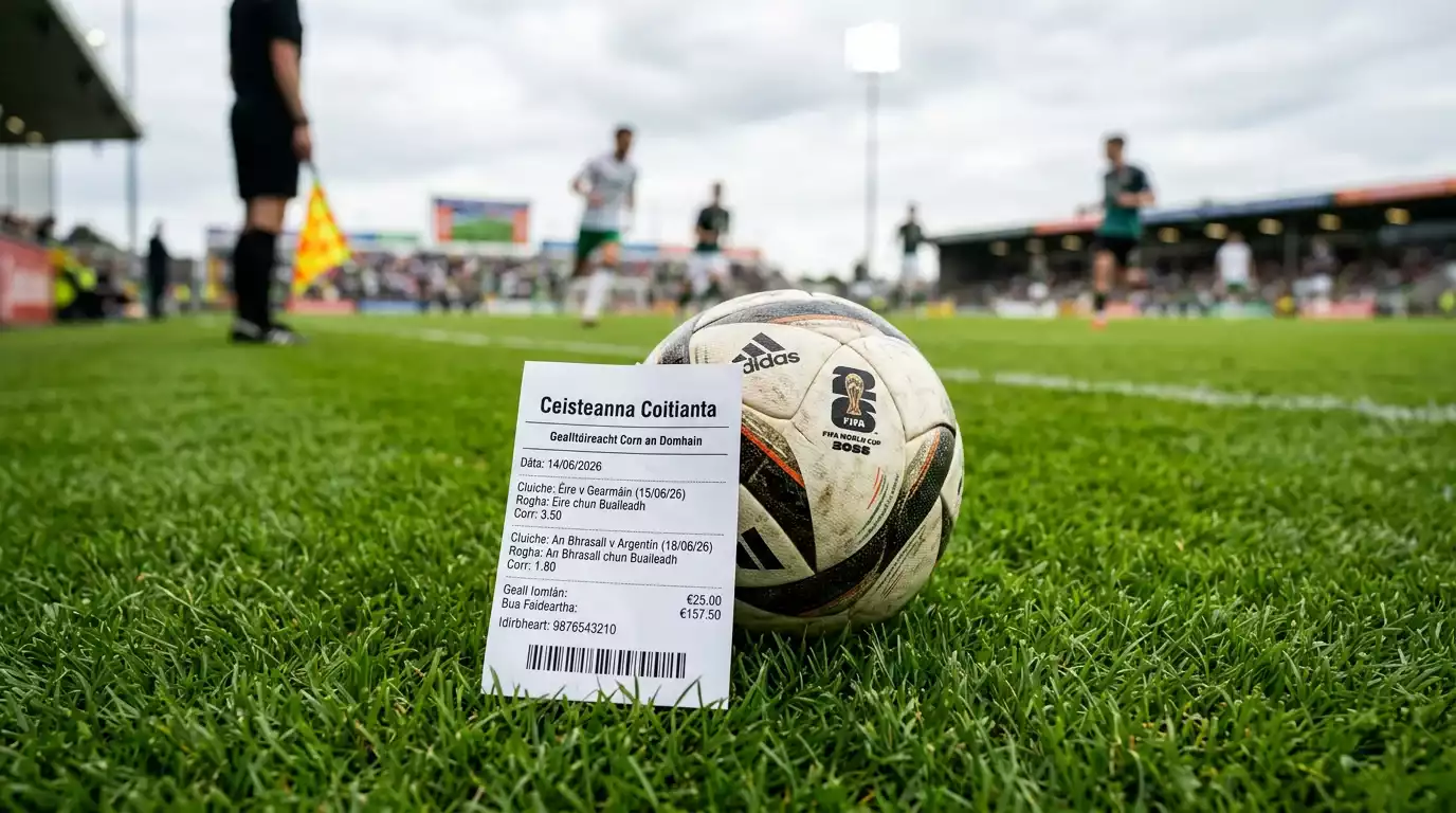 Ceisteanna coitianta faoi ghealltóireacht ar Chorn an Domhain FIFA 2026